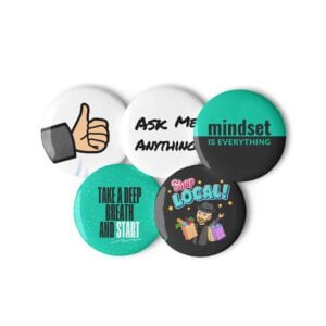 (5 pc.) TEA Entrepreneur Pin Set