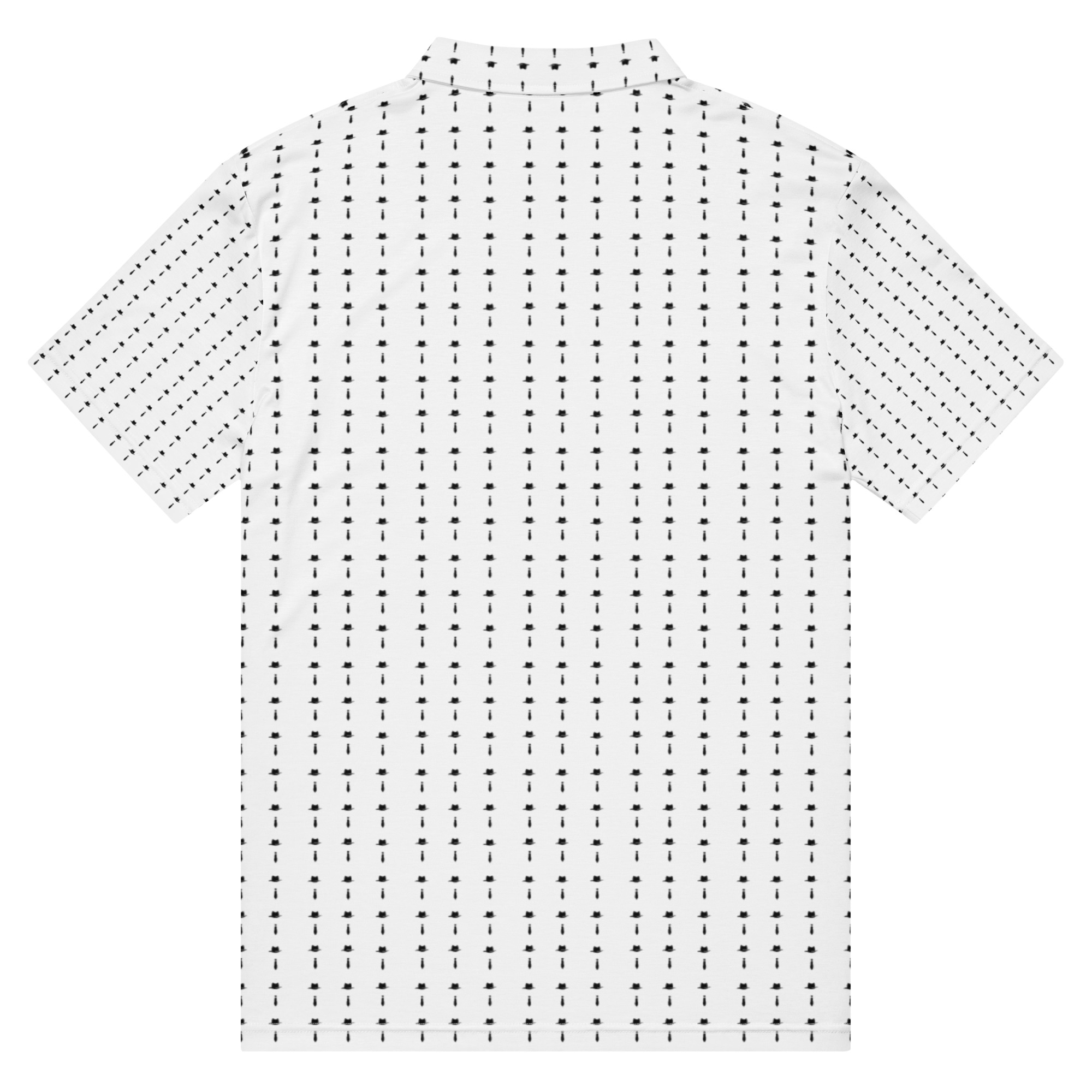 TEA Men’s slim fit All-Over Logo Polo - Image 2