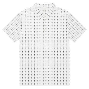TEA Men’s slim fit All-Over Logo Polo