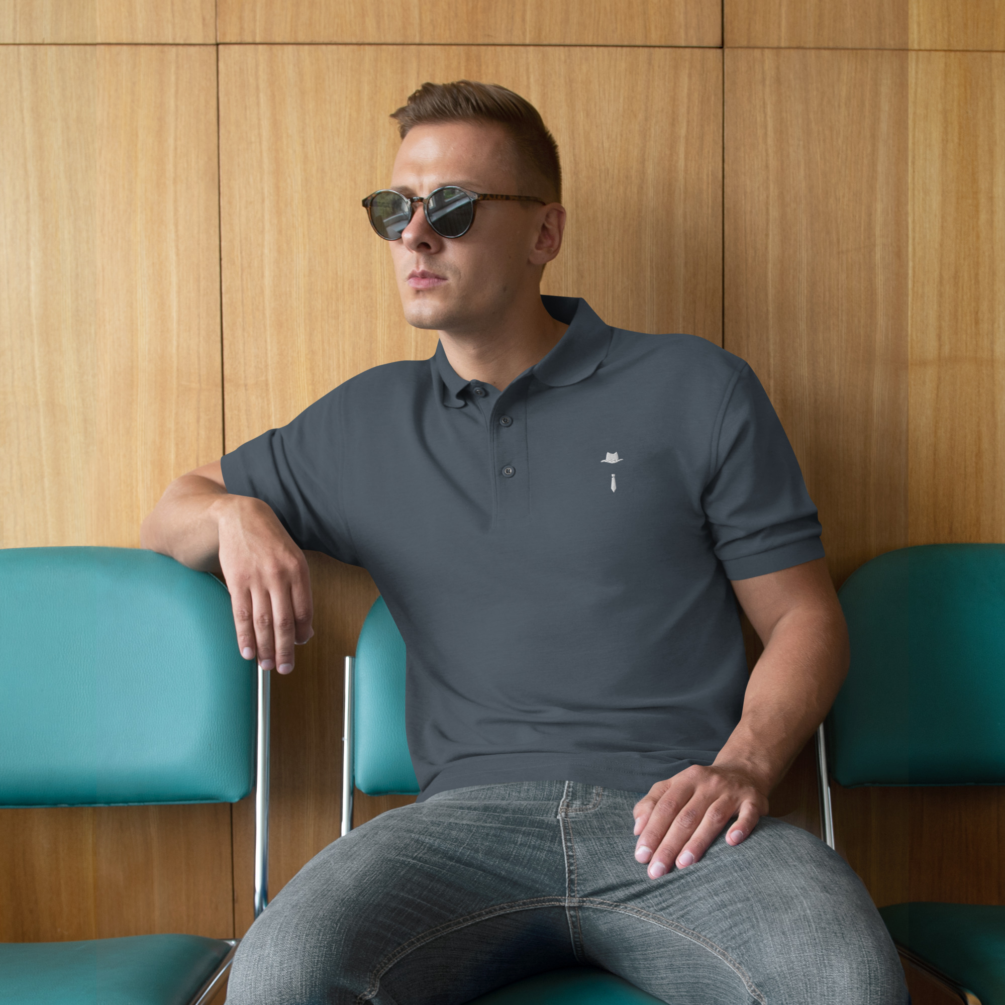 TEA Men's Premium Polo - Image 4